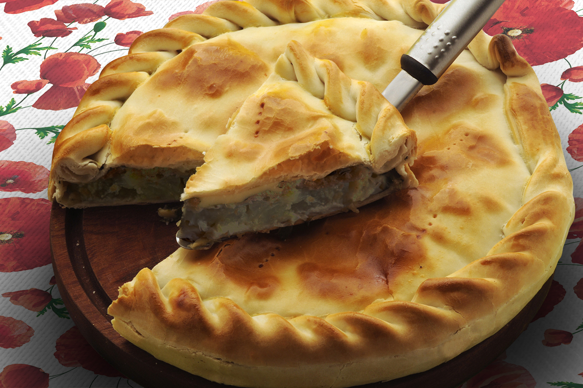 Tarta de acelga y huevo Torta di uova e bietola